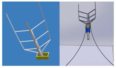 Base design of 5MW FAWT (water draft: 50m)