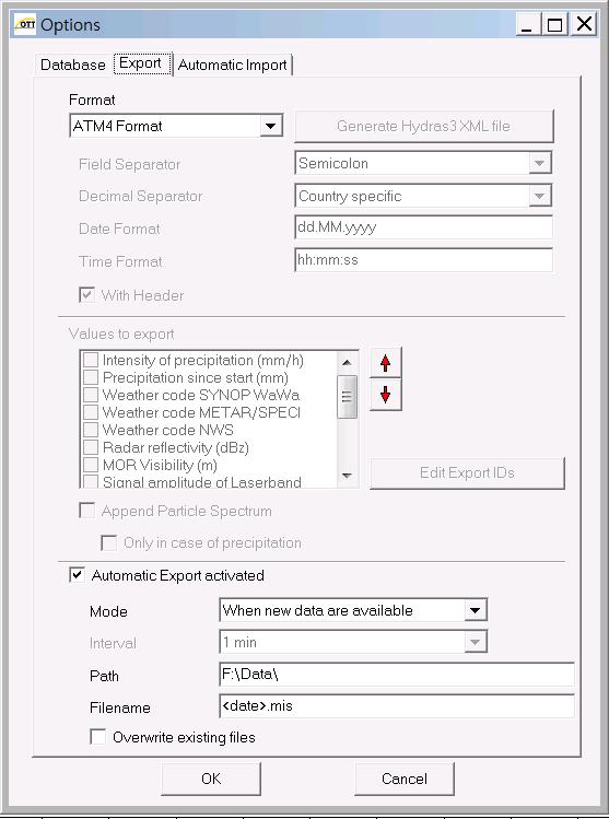 An image of setting screen.