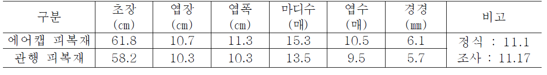 Growth of yellow melon in treatment