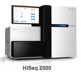 대표적인 차세대 염기서열 분석기인 Illumina사의 Hiseq2000