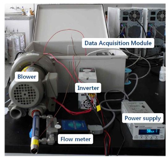 송풍량 자동제어 시스템 구성안