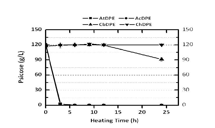 Clostridium 유래 dpe 유전자의 고온 안정성