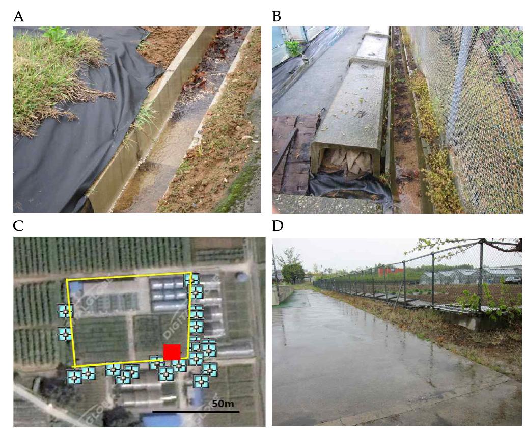 국립농업과학원 격리포장 환경모니터링.