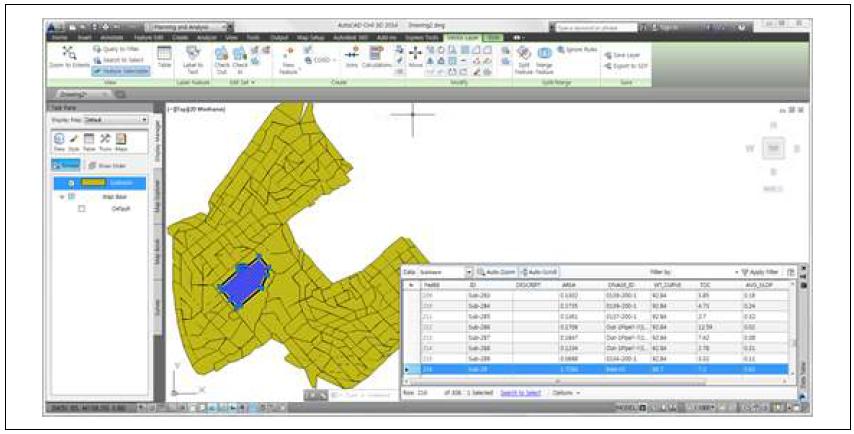 Map 3D에서의 data 활용 예