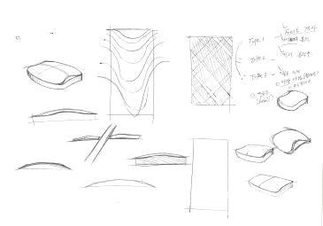 패턴, 쉐입 아이디어 진행 스케치
