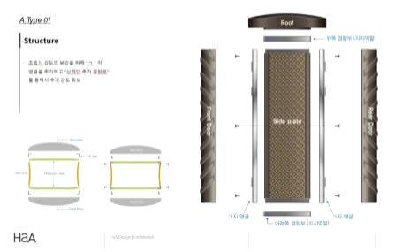 내구성 확보 유형-조립 구조형의 파트 정의 및 상세 디자인
