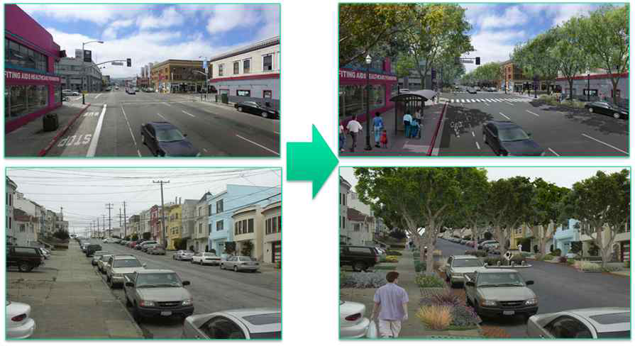 샌프란시스코 시의 Better Streets Plan 사례