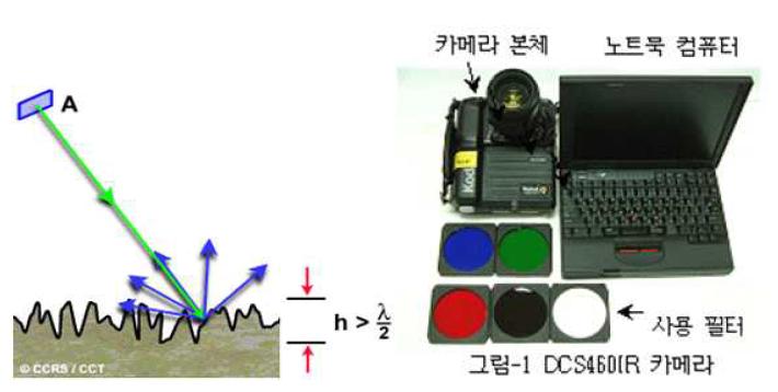 현장조사에서 식생분석을 위한 사진 촬영 장비