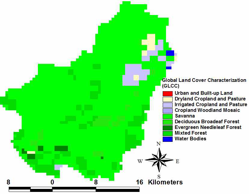 Global Land Cover Characteristics database(GLCC)