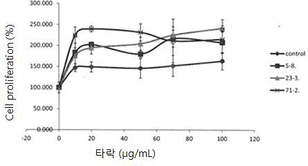 지방 전구세포(3T3-L1) cell proliferation