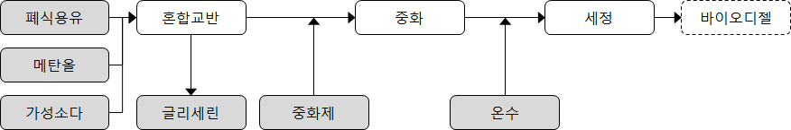 바이오디젤 연료화 공정