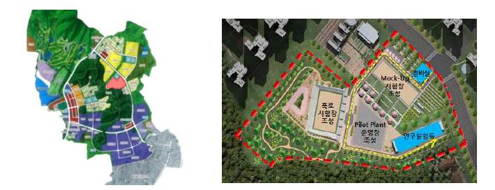 포스코건설 충주기술연구소 배치도