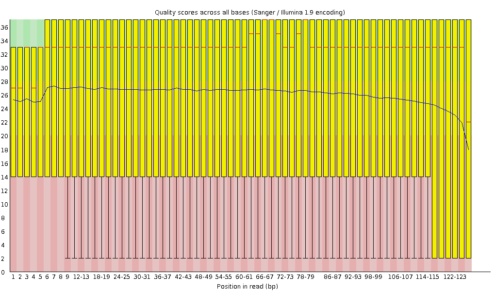 JS1030 read2의 QC 이미지 (500bp, 1차)