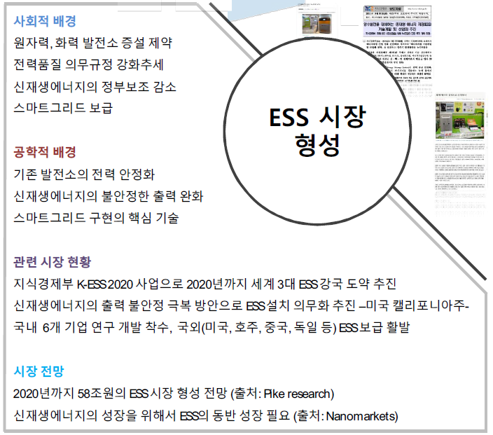 ESS 시장형성 배경