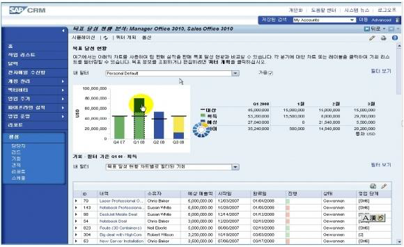 SAP CRM 솔루션
