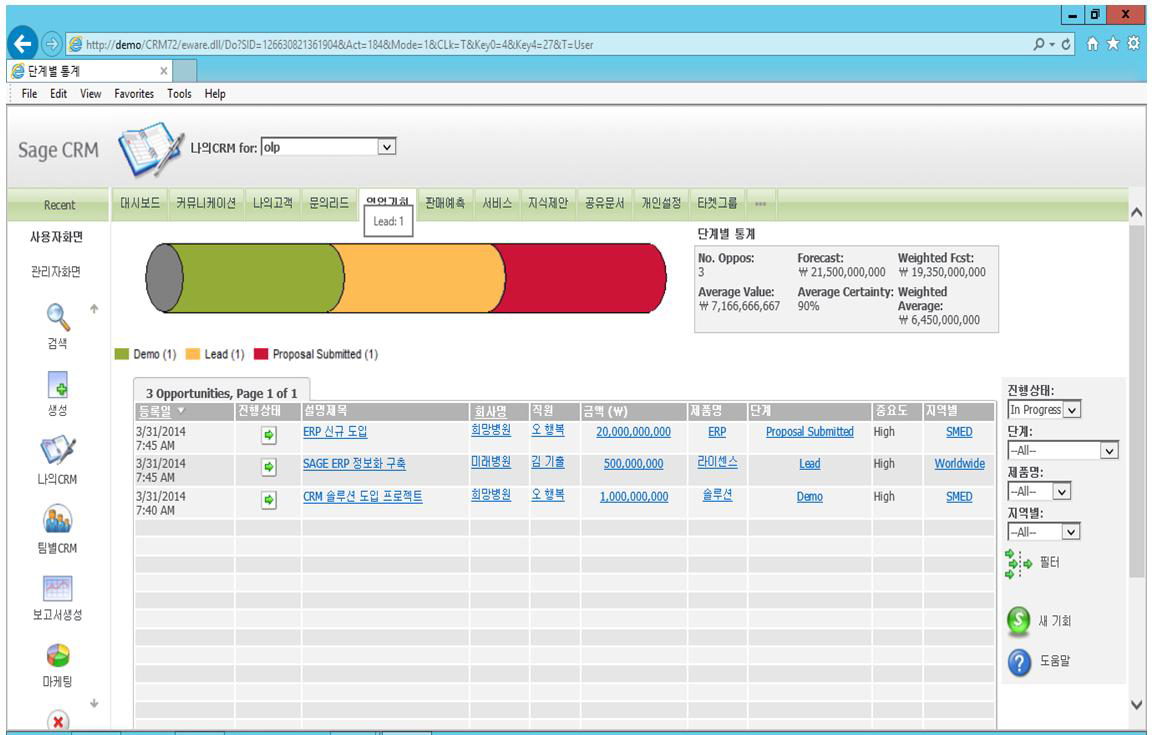 SAGE CRM
