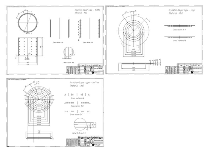 Mo 단열재 설계 도면