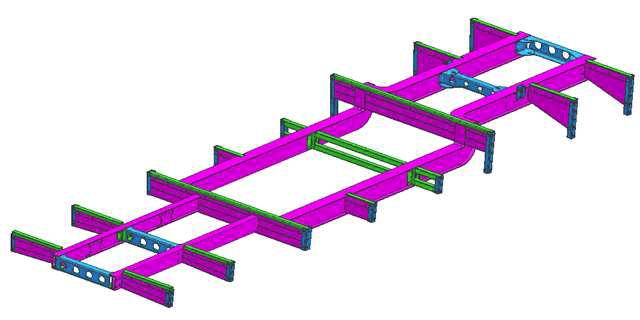 Al + Steel type frame