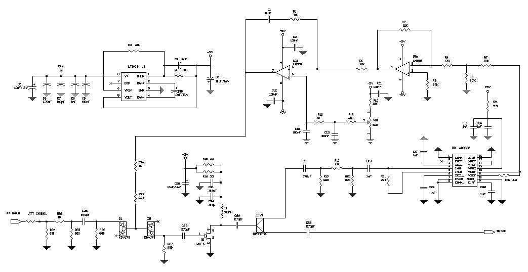 Circuit diagram of AGC