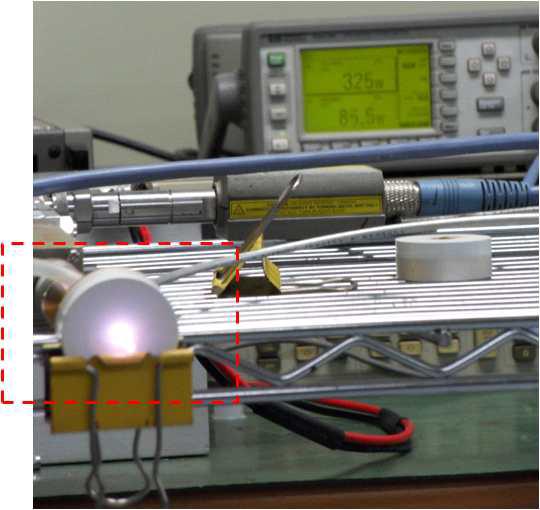 Plasma in the 325W RF-out