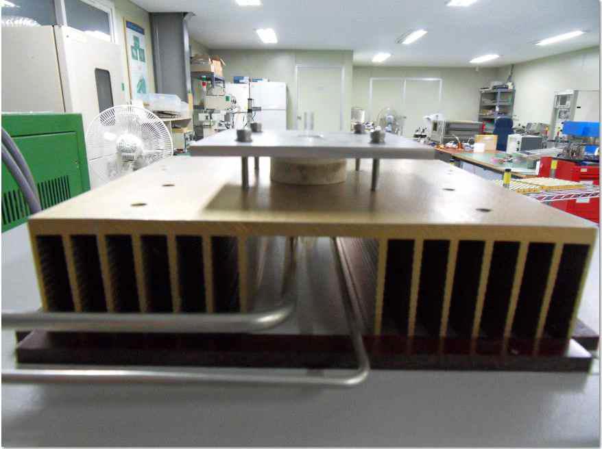 Heat sink for Dielectric Resonator