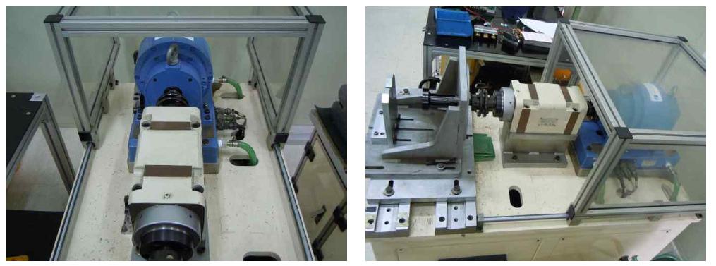 구동모듈의 부하 및 내구시험용 시험장비의 수리 후 모습