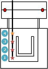 4 point 열전대 개략도