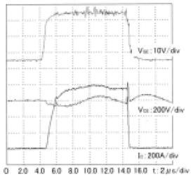 1,200V 내압 UTPT-IEGT의 부하단락 특성