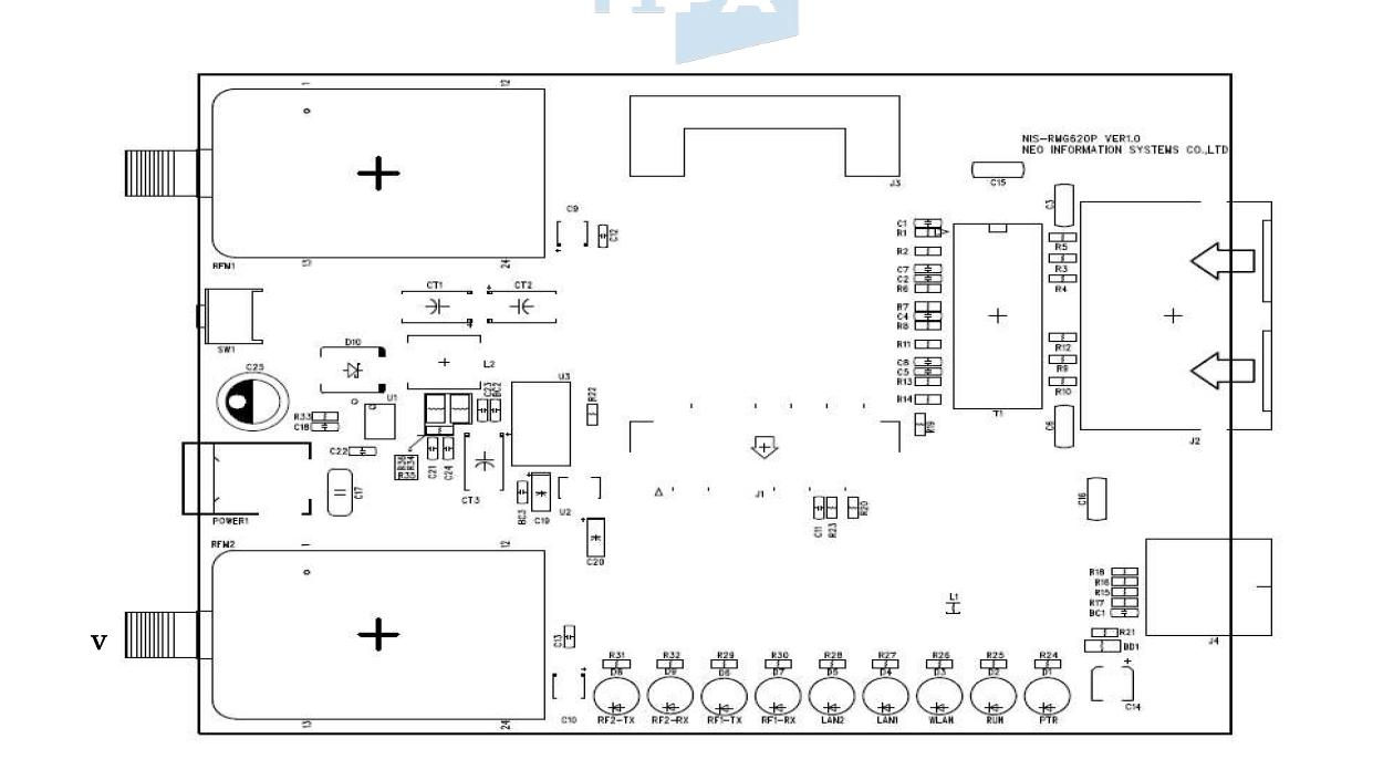 무선게이트웨이 PCB Layout