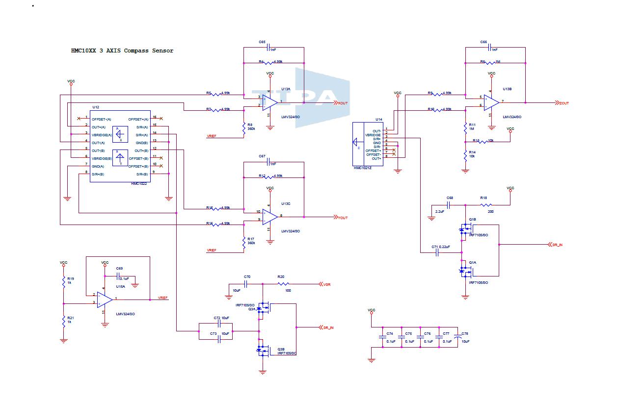 3축 지자기 센서 Interface 회로- 68 -