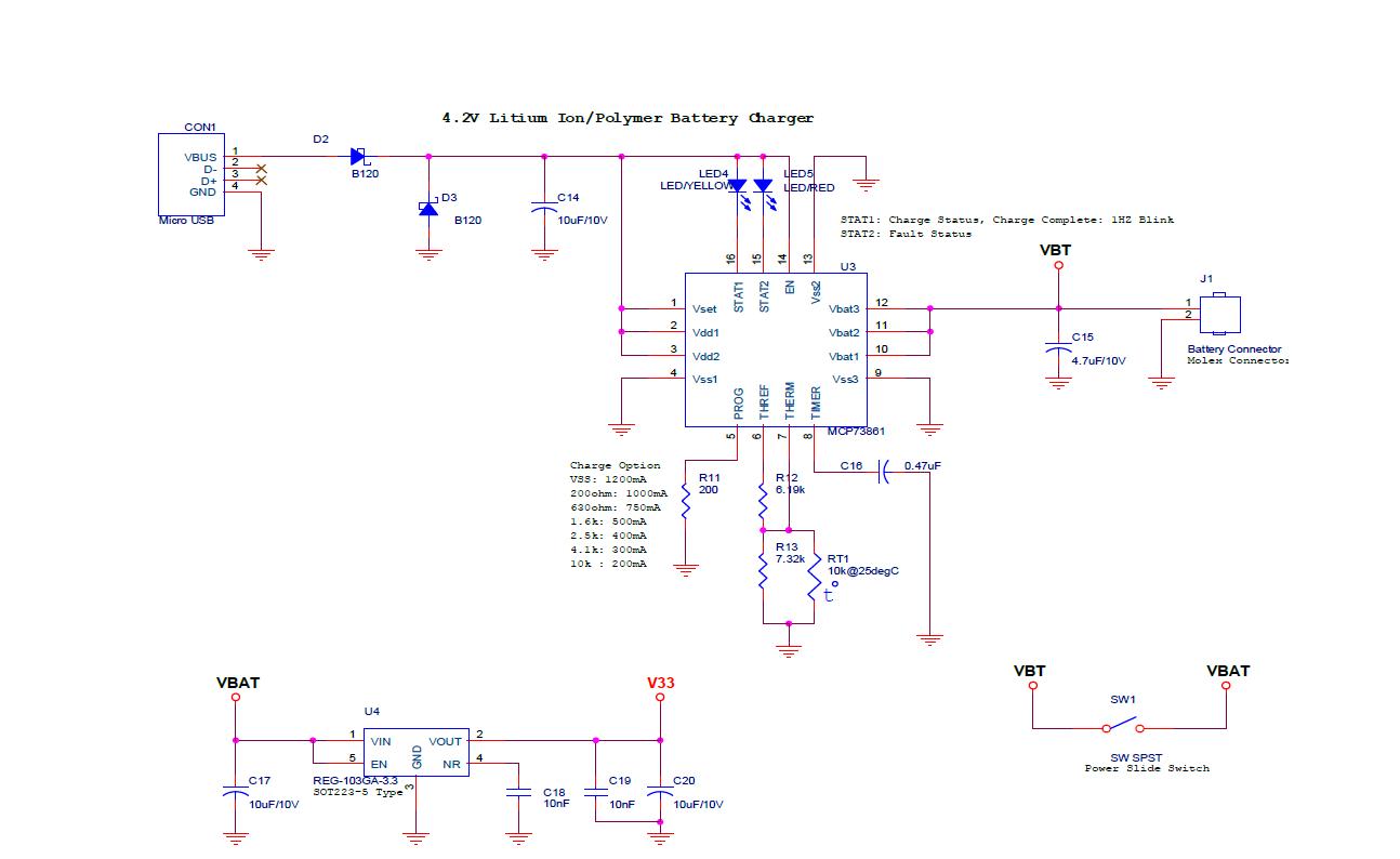 단말기 Base Circuit(Battery Charger)