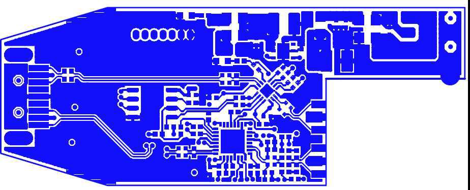 Tx part PCB layer 1