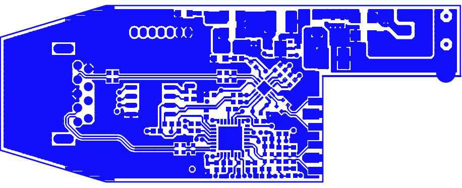 Rx part PCB layer 1