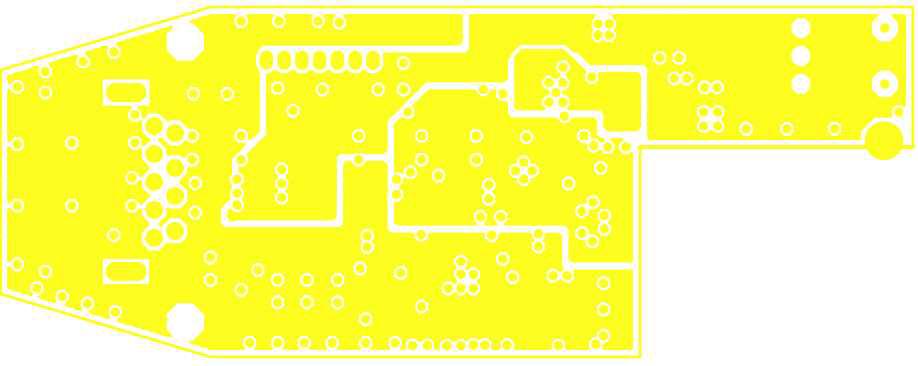 Rx part PCB layer 3