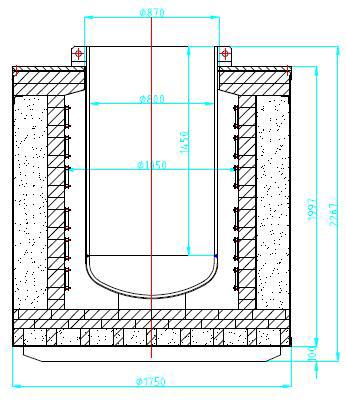 Resistance Heating Refine Furnace와 Composite Plate Refine Furnace Crucible 모식도