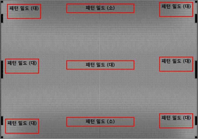 도광판 패턴 밀도 생성 프로그램(L - Pa)으로 생성된 도광판 패턴