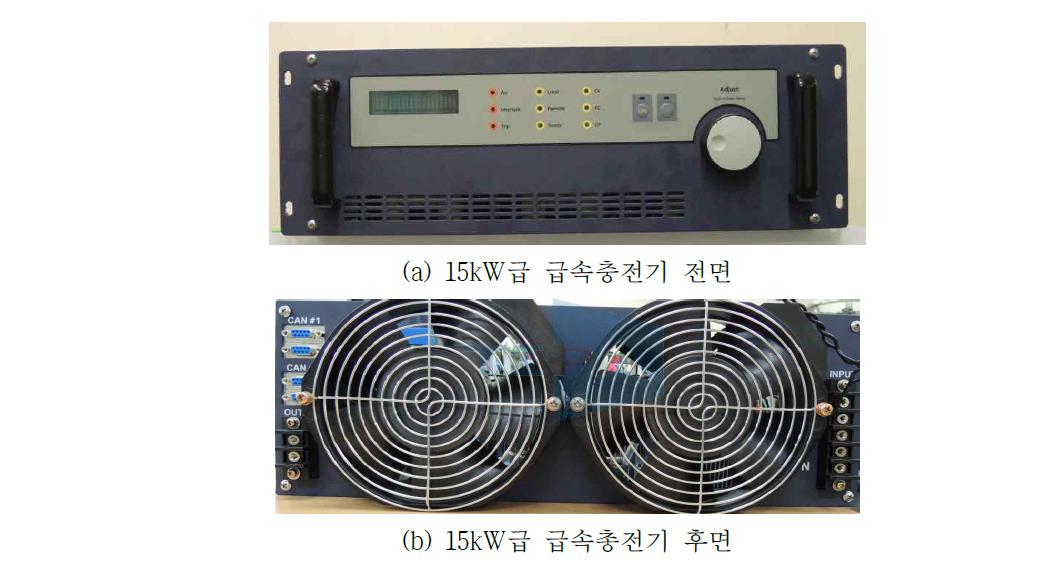 15kW급 급속 충전기 단위 모듈