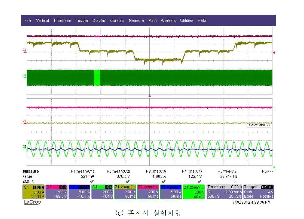 펄스 충방전 실험