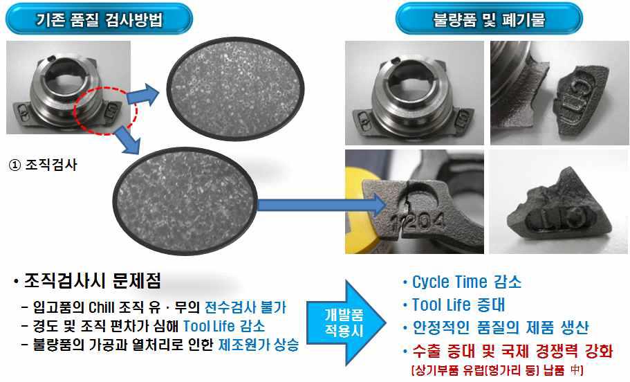 기존 조직검사의 문제점과 불량품 및 폐기물