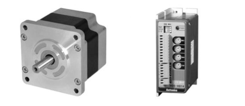 5상 스텝 모터 및 드라이브 사진