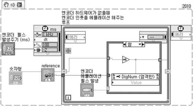 모의 주행 설정 관련 프로그램