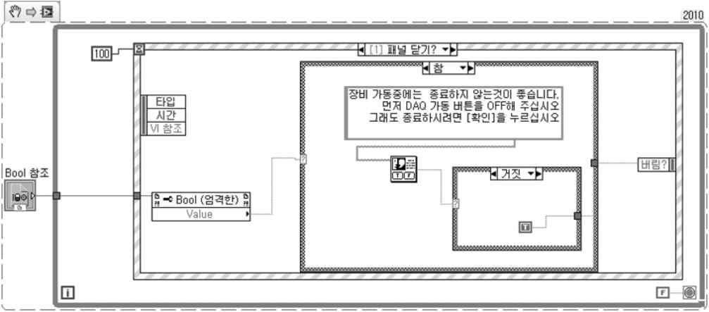 Data 추출 및 프로그램 종료 관련 프로그램