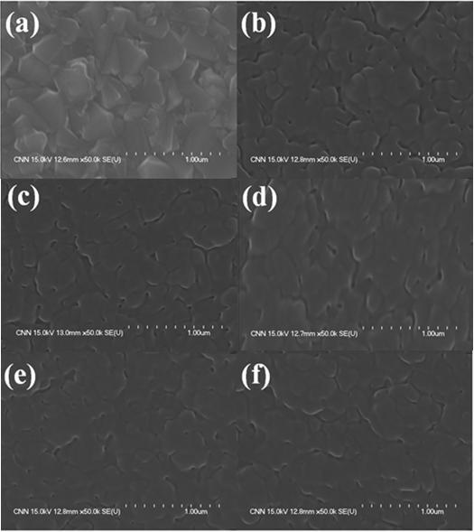 500cc Effusion Cell로 FTO/glass 기판위에 증착된 Alq3 유기물에 대한 표면형상 이미지