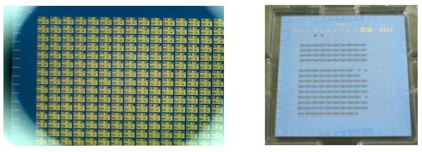 Band 2 Duplexer LTCC substrate 및 Flip-chip bonding후 substrate