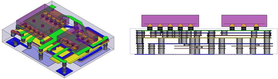 Band 8 Duplexer 조립 모식도