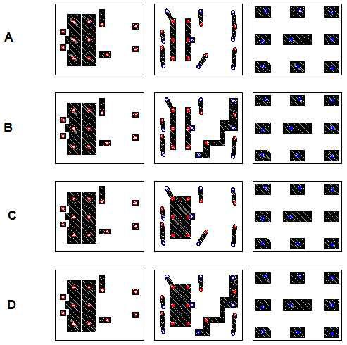 LTCC substrate 내부 pattern 형상