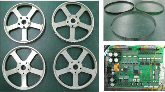 벨트 및 스트라켓 휠, 고속제어보드 설계 및 제작