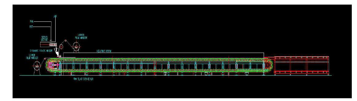 1차년도 Slat Belt Conveyor