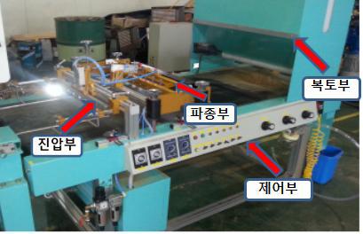 정밀파종기의 기능 부위 명칭