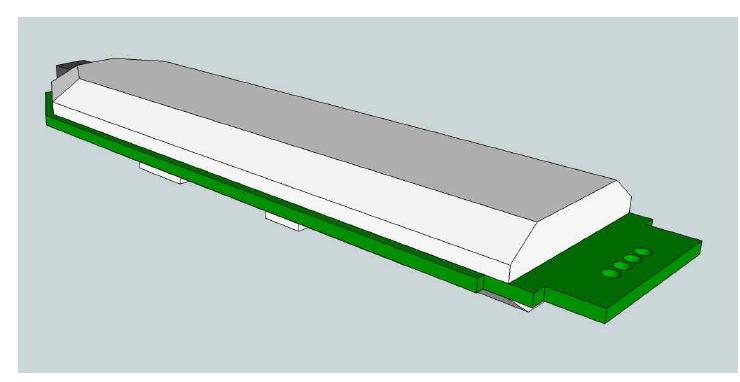 스킨케어 메인 PCB 3D 설계도